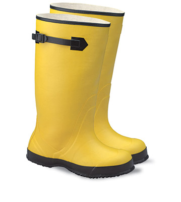 latex rubber boots