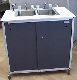 double basin portable stainless steel sink double basin portable stainless steel sink