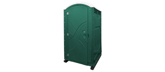 Satellite Axxis Standard Portable Restroom for sale - Forest Green