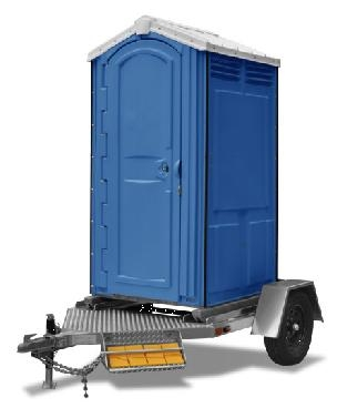 Satellite Polyportables Axxis Standard Portable Restroom (Royal