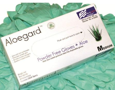 Aloegard Powder Free Green \