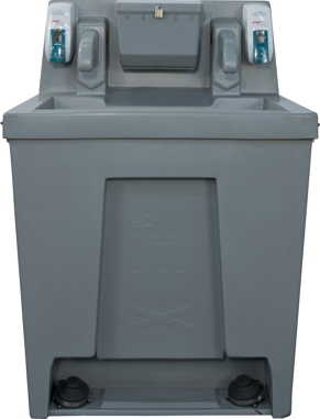 Super Twin Portable Hand Wash Sink (2 User, 45 Gal)