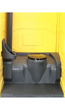 What are some portable toilets sold by PolyJohn?