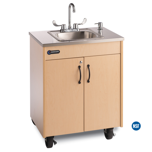 Ozark River Child Height Portable Sink (Silver Lil Premier 1)