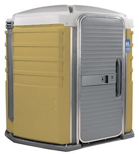 We\'ll Care ADA Compliant Portable Restroom Tan