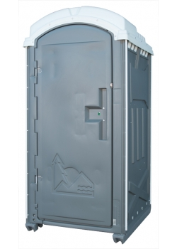 Fresh Start Portable Heated Shower Gray